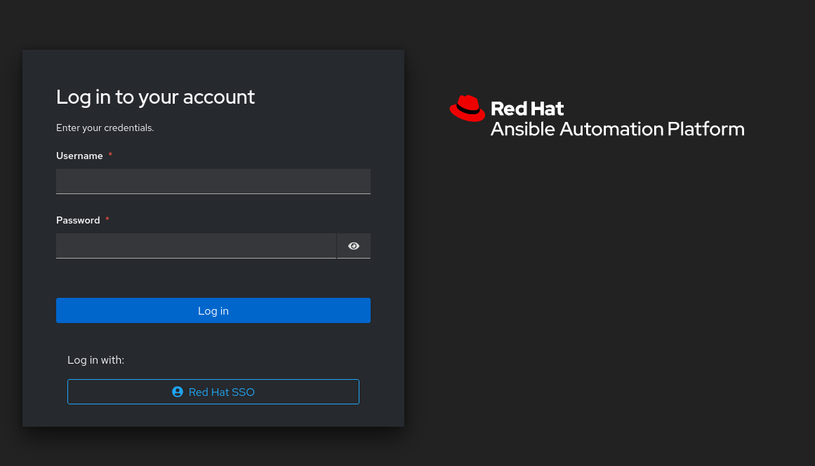 AAP Login Page