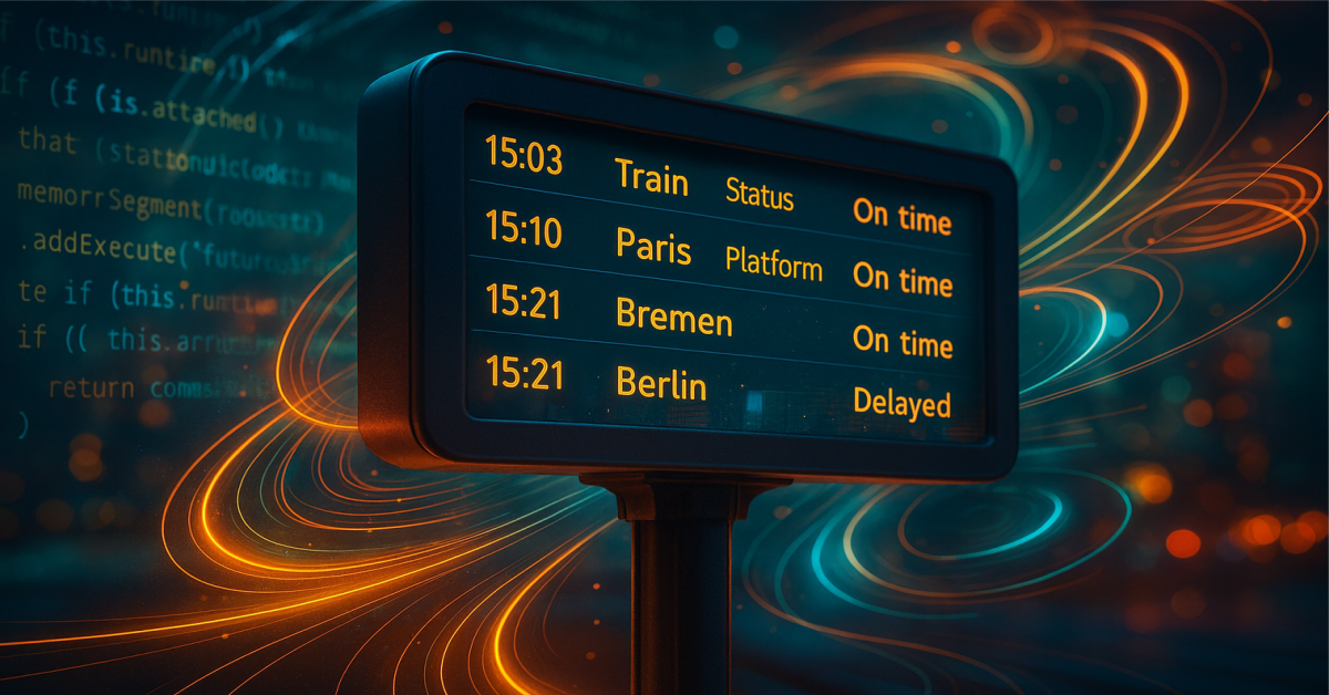Crafting Your Own Railway Display with Java!
