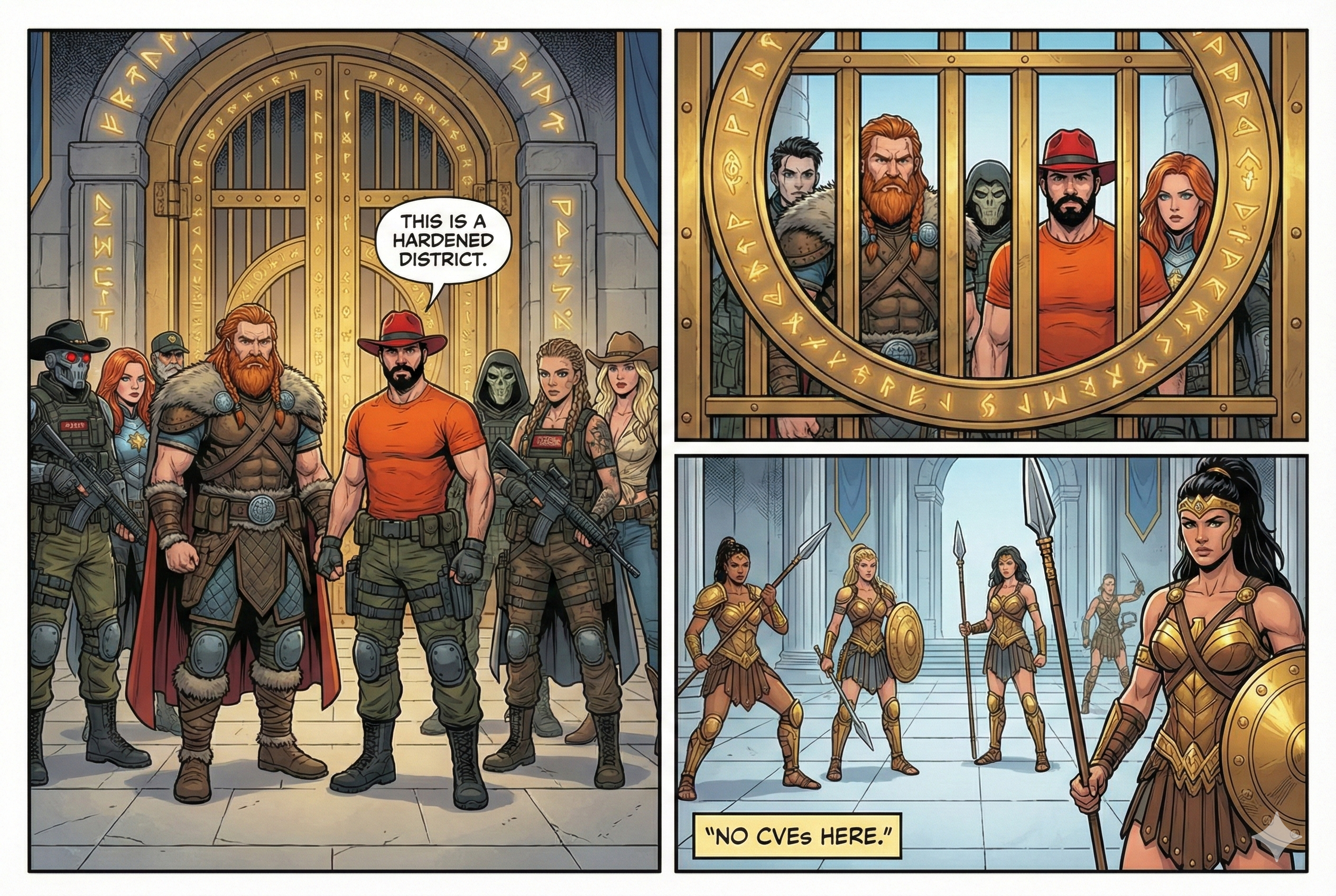 Commandos in the Hardend District